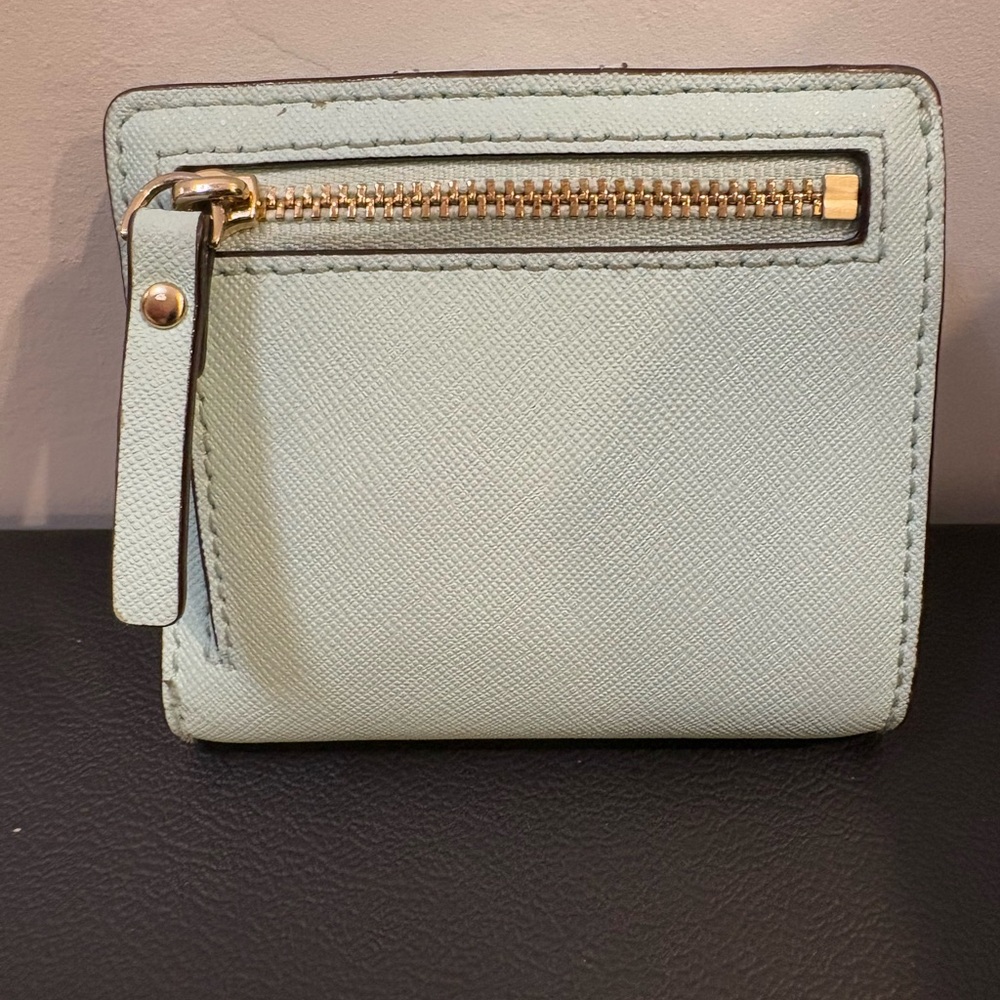 Kate Spade Mint Green Card Holder - Picture 2 of 7